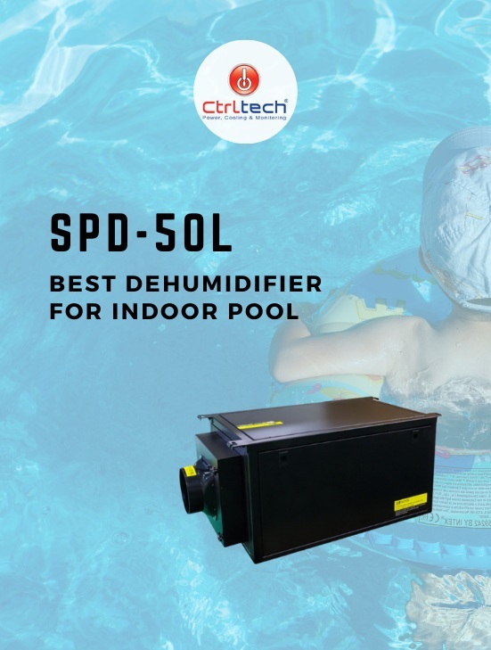 Commercial dehumidifier for indoor pool